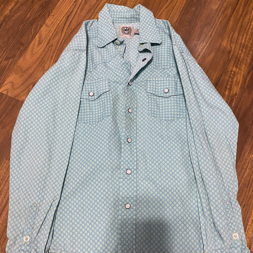 Cinch dressy shirt  light blue